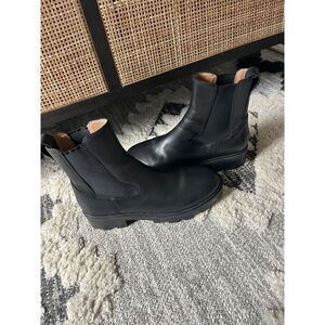 Madewell Boots The Wyckoff Chelsea Lugsole Black  Size: 9
